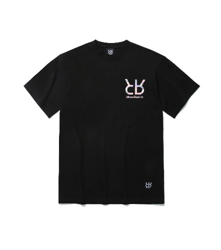 카모로고 티셔츠 (블랙)
